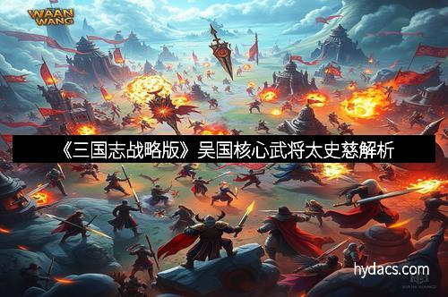 《三国志战略版》吴国核心武将太史慈解析